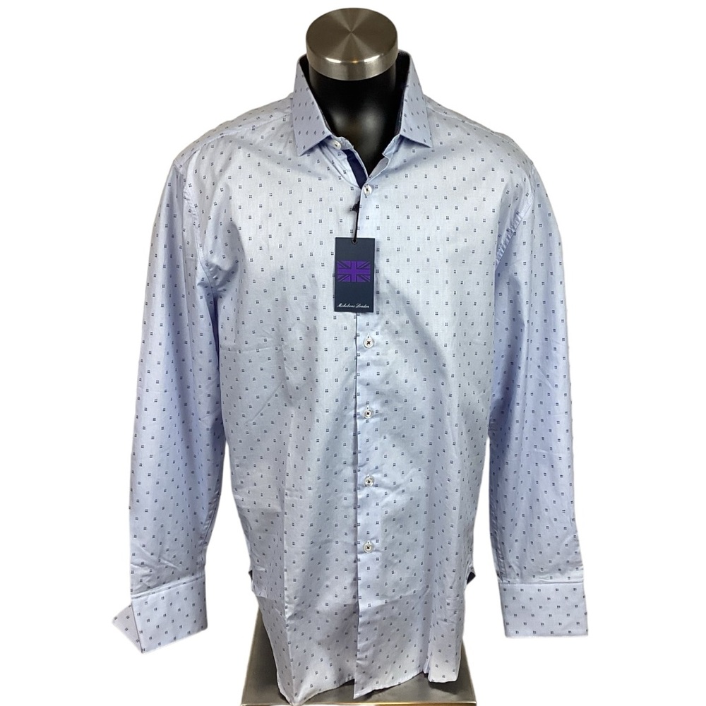 Michelsons London Button Up Dress Shirt NWT